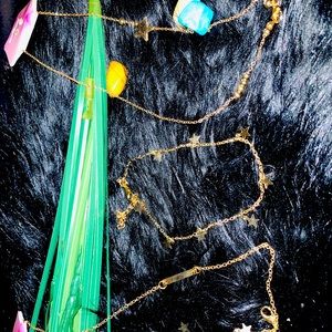 Gold charm bracelets